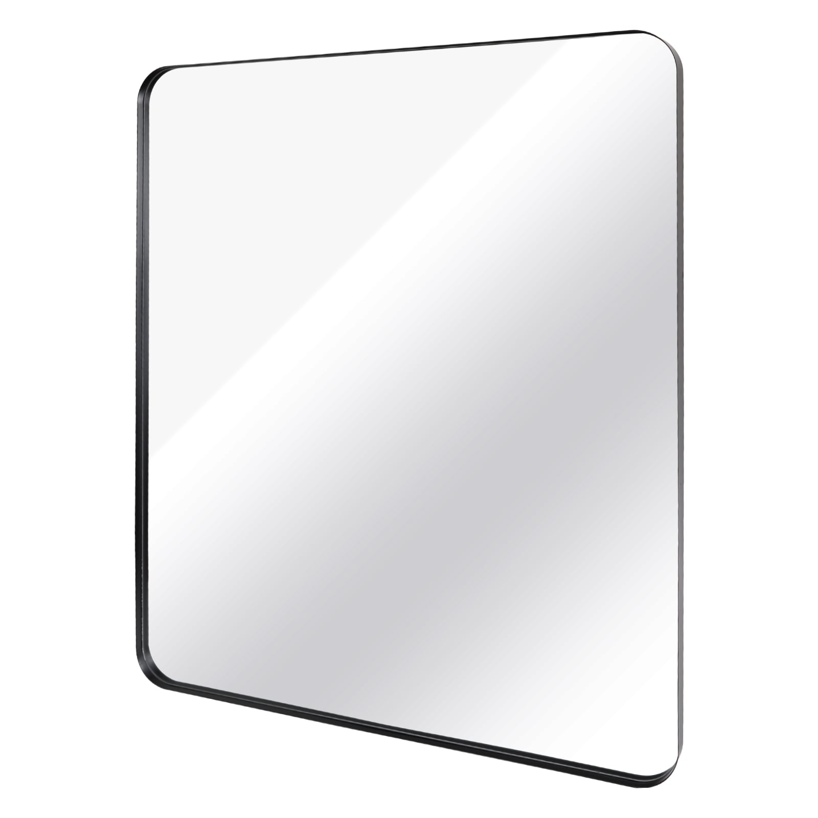 Rectangular Black Wall Mirror For Bedroom Living Room Decor_voghion.com